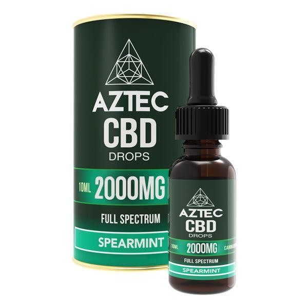 Aztec CBD Full Spectrum Hemp Oil 2000mg CBD 10ml - remedykartelcbd1stop