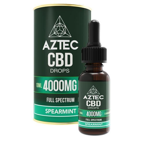 Aztec CBD Full Spectrum Hemp Oil 4000mg CBD 10ml - remedykartelcbd1stop
