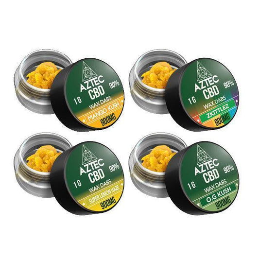 Aztec CBD 900mg CBD Wax/Crumble - 1g - remedykartelcbd1stop