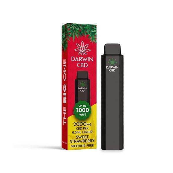 Darwin The Big One 2000mg CBD Disposable Vape Device 3000 Puffs - remedykartelcbd1stop