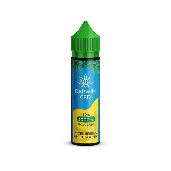 Darwin 3000mg CBD Isolate E-Liquid 60ml - remedykartelcbd1stop