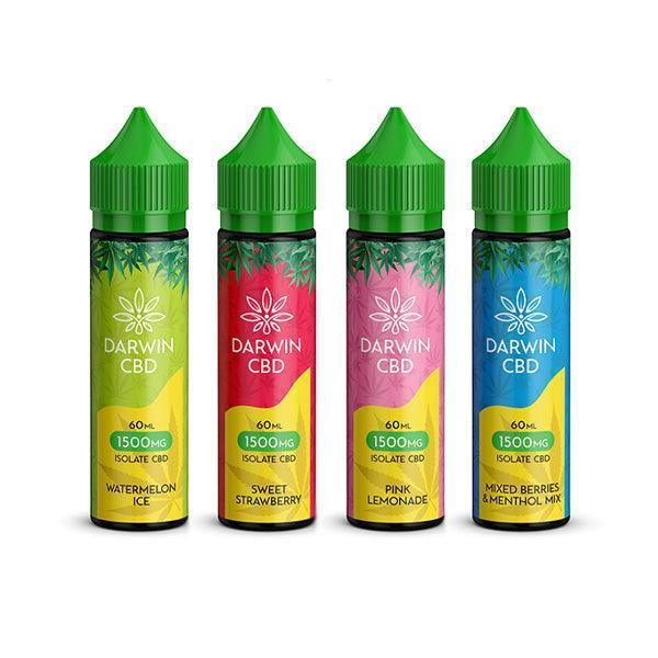 Darwin 1500mg CBD Isolate E-Liquid 60ml - remedykartelcbd1stop
