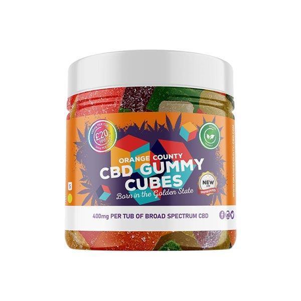 Orange County CBD 400mg Gummies - Small Pack - remedykartelcbd1stop