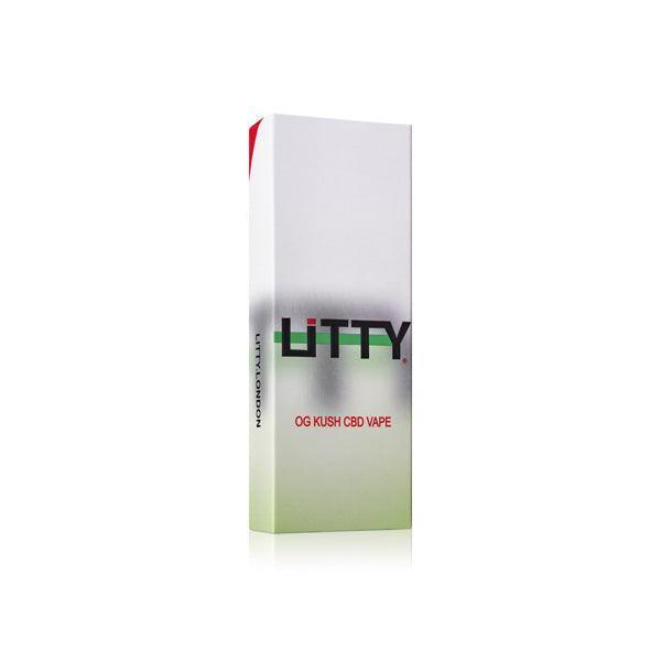 Litty 40% Broad Spectrum CBD Vape Pen & Kit - Gelato - remedykartelcbd1stop