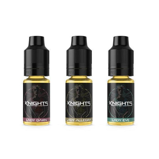 Knights CBD 500mg Broad Spectrum CBD Vape E-liquid 10ml (70PG/30VG) - remedykartelcbd1stop