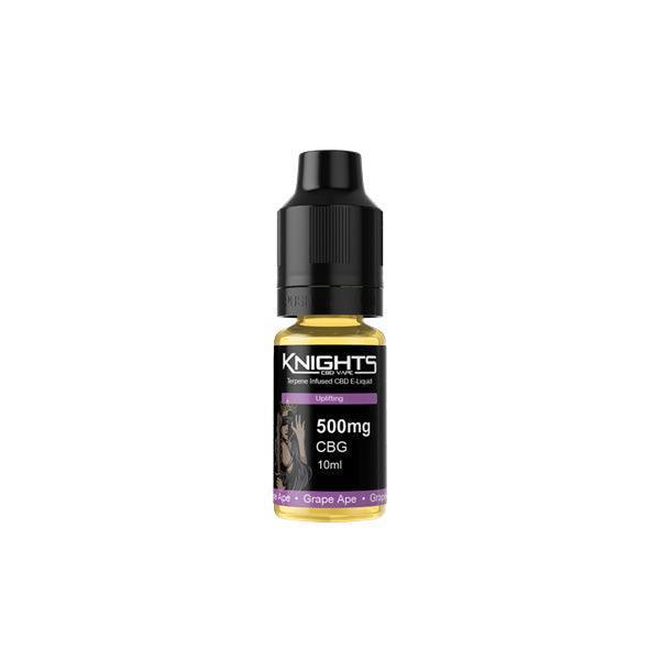 Knights CBD 500mg CBG Isolate E-liquid 10ml (70PG/30VG) - remedykartelcbd1stop