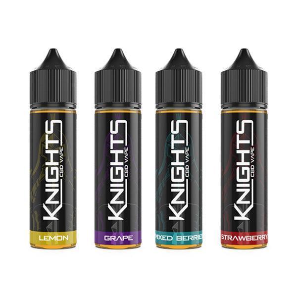 Knights CBD 1000mg CBD E-liquid 50ml (50PG/50VG) - remedykartelcbd1stop