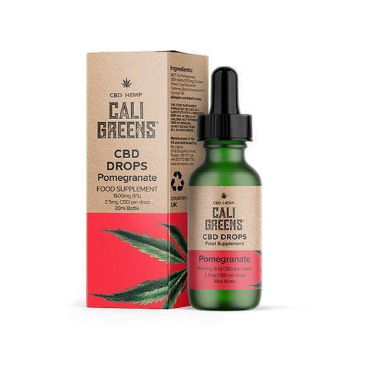 Cali Greens 1500mg CBD Oral Drops - 30ml - remedykartelcbd1stop