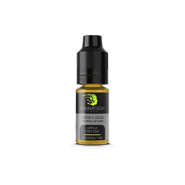 Cannatech 1000mg Terpene Infused CBD E-liquid 10ml (70PG/30VG) - remedykartelcbd1stop
