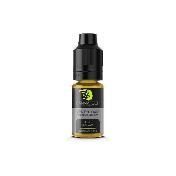 Cannatech 1000mg Terpene Infused CBD E-liquid 10ml (70PG/30VG) - remedykartelcbd1stop