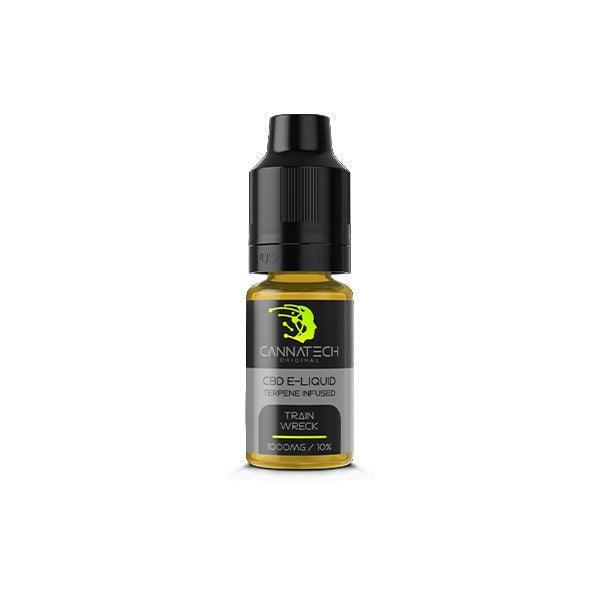 Cannatech 1000mg Terpene Infused CBD E-liquid 10ml (70PG/30VG) - remedykartelcbd1stop