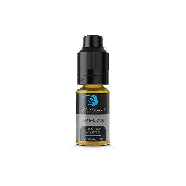 Cannatech 500mg CBD Isolate CBD E-liquid 10ml (70PG/30VG) - remedykartelcbd1stop