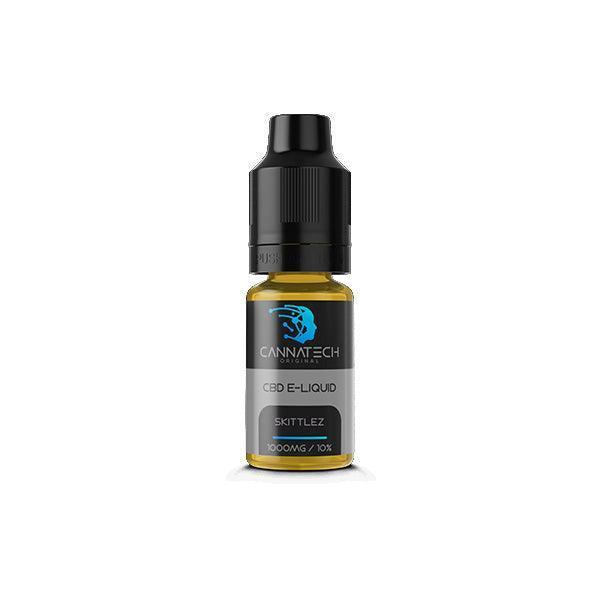 Cannatech 750mg CBD Isolate CBD E-liquid 10ml (70PG/30VG) - remedykartelcbd1stop