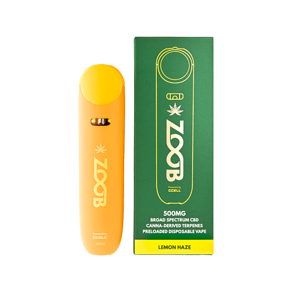 Zoob 500mg Broad Spectrum CBD Vape Pen - remedykartelcbd1stop