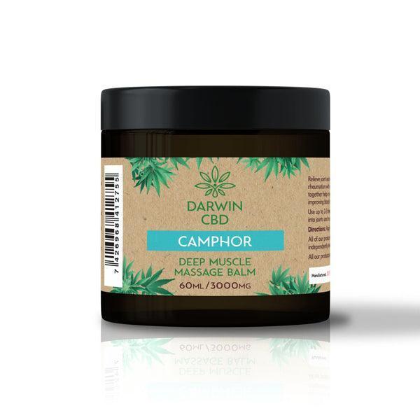 Darwin CBD 3000mg CBD Camphor Massage Balm - 60ml - remedykartelcbd1stop