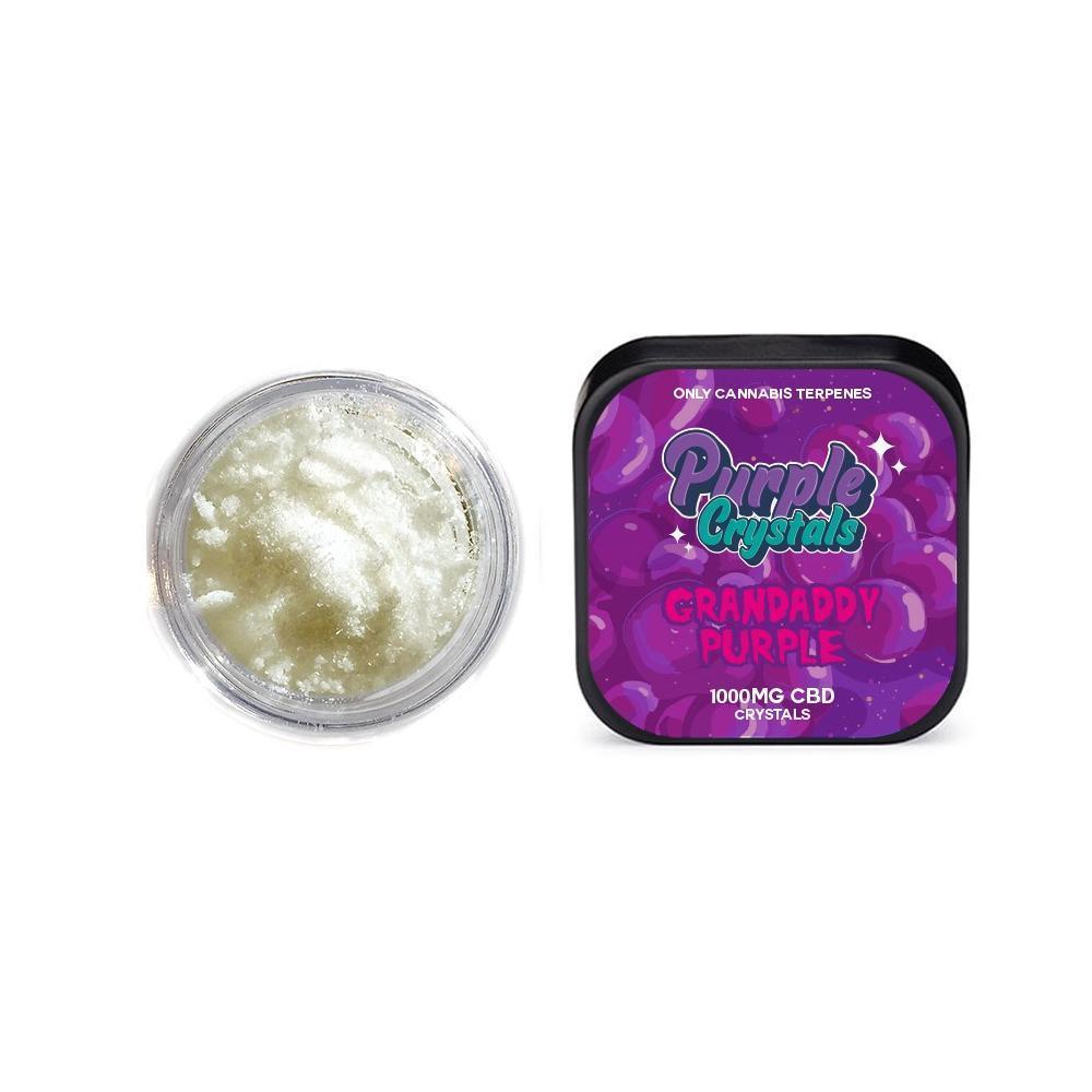 Purple Crystals by Purple Dank 1000mg CBD Crystals - Grand Daddy Purple - remedykartelcbd1stop
