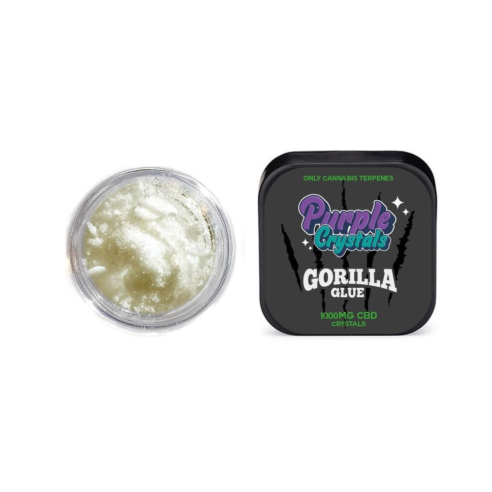 Purple Crystals by Purple Dank 1000mg CBD Crystals - Gorilla Glue - remedykartelcbd1stop
