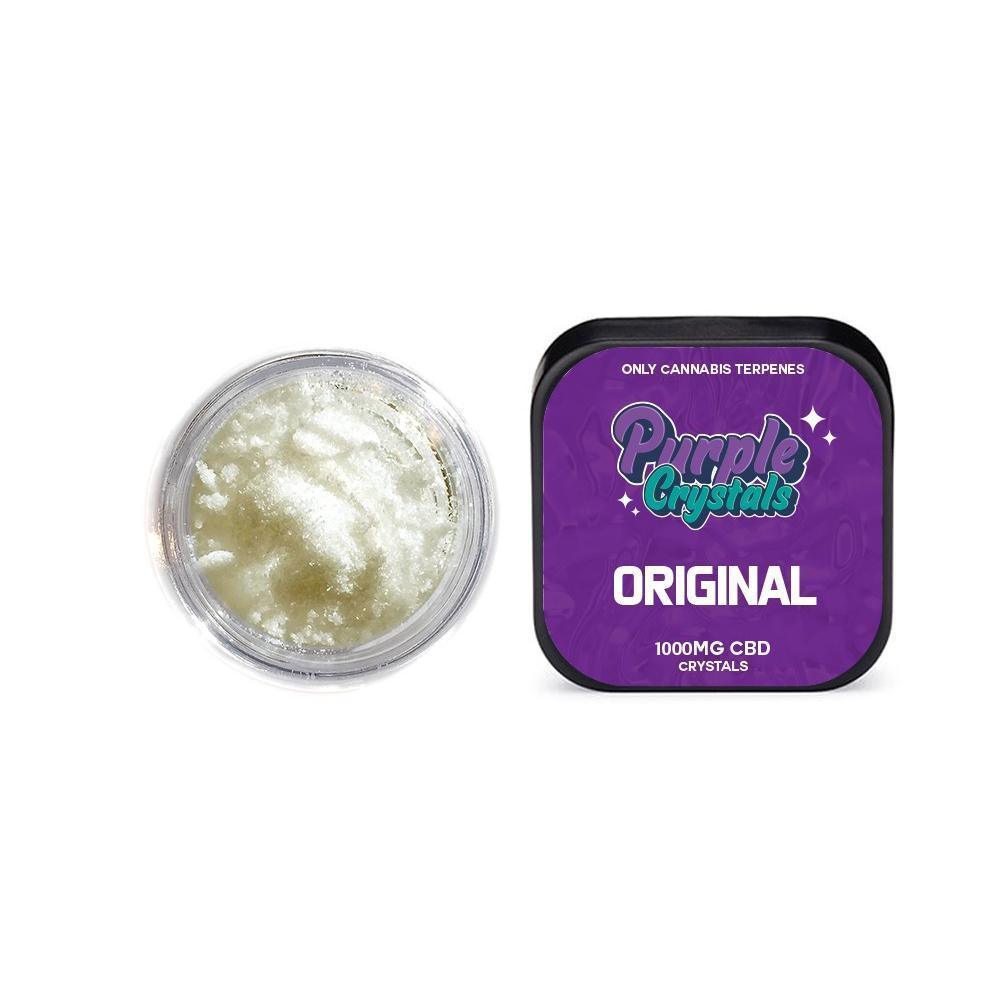 Purple Crystals by Purple Dank 1000mg CBD Crystals - Original Terpsolate - remedykartelcbd1stop