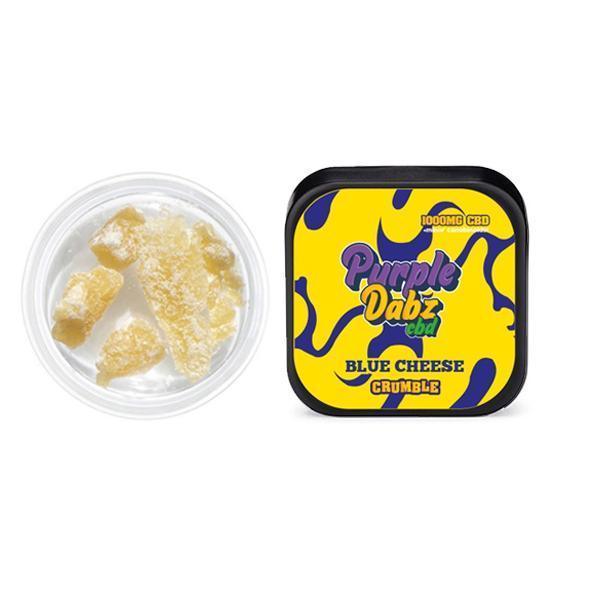 Purple Dabz by Purple Dank 1000mg CBD Crumble - Blue Cheese - remedykartelcbd1stop