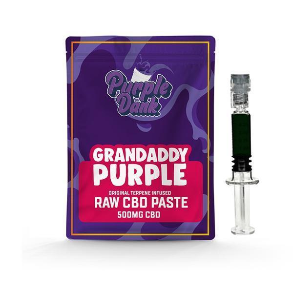 Purple Dank 1000mg CBD Raw Paste with Natural Terpenes - Grandaddy Purple - remedykartelcbd1stop
