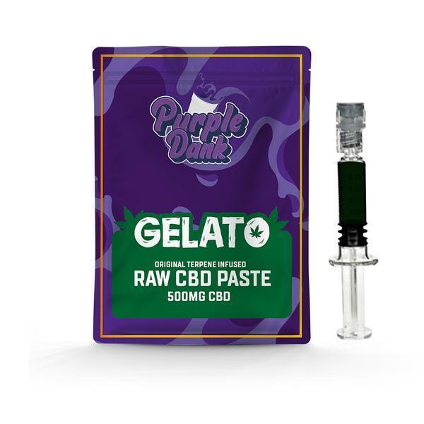 Purple Dank 1000mg CBD Raw Paste with Natural Terpenes - Gelato - remedykartelcbd1stop