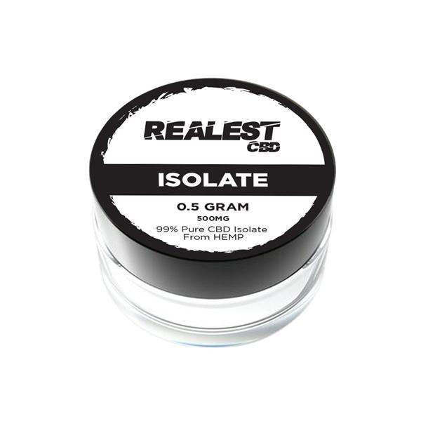 Realest CBD 500mg CBD Isolate - remedykartelcbd1stop