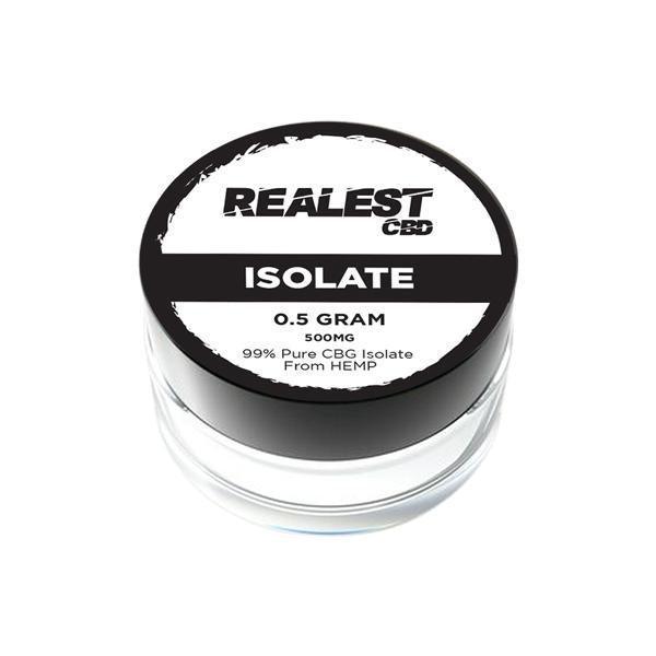 Realest CBD 500mg CBG Isolate - remedykartelcbd1stop