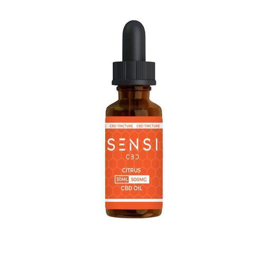 Sensi CBD 500mg CBD Broad-Spectrum Tinture Oil 30ml - remedykartelcbd1stop