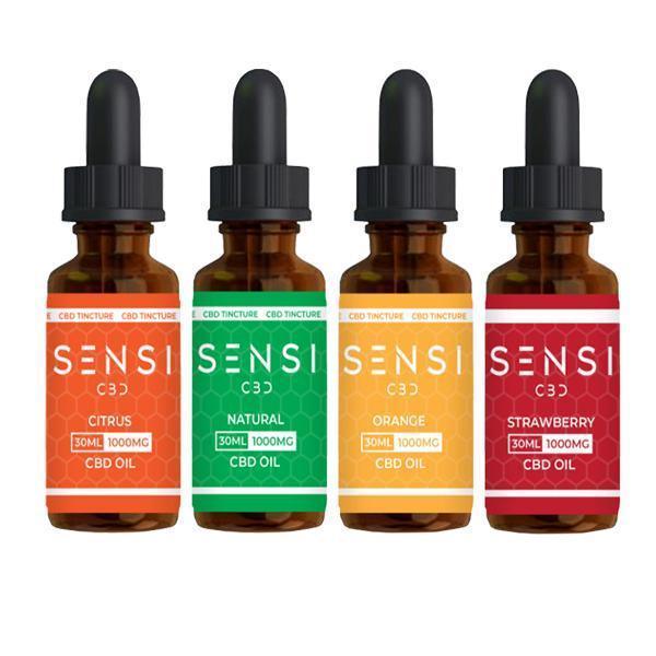Sensi CBD 1000mg CBD Tinture Oil 30ml - remedykartelcbd1stop