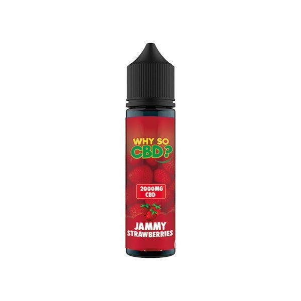 Why So CBD? 2000mg Full Spectrum CBD E-liquid 60ml - remedykartelcbd1stop