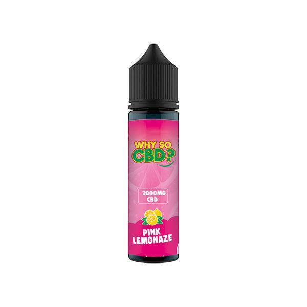 Why So CBD? 2000mg Full Spectrum CBD E-liquid 60ml - remedykartelcbd1stop