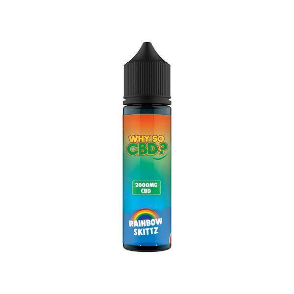 Why So CBD? 2000mg Full Spectrum CBD E-liquid 60ml - remedykartelcbd1stop