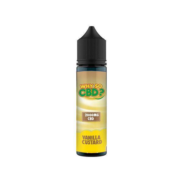 Why So CBD? 2000mg Full Spectrum CBD E-liquid 60ml - remedykartelcbd1stop