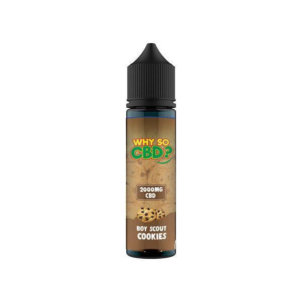 Why So CBD? 2000mg Full Spectrum CBD E-liquid 60ml - remedykartelcbd1stop