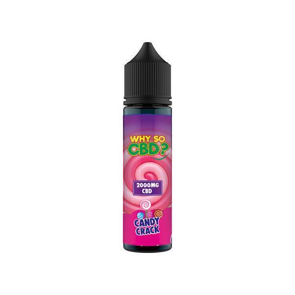 Why So CBD? 2000mg Full Spectrum CBD E-liquid 60ml - remedykartelcbd1stop