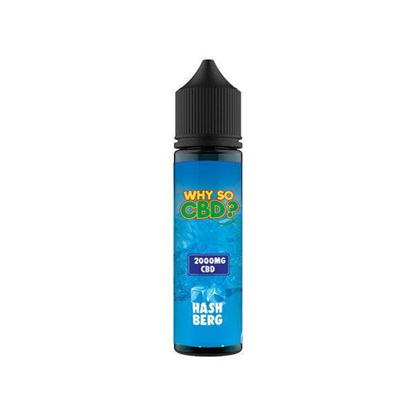 Why So CBD? 2000mg Full Spectrum CBD E-liquid 60ml - remedykartelcbd1stop