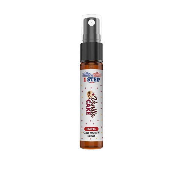 1 Step CBD 250mg CBD Mouth Spray 10ml (BUY 1 GET 1 FREE) - remedykartelcbd1stop