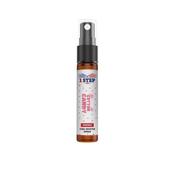 1 Step CBD 500mg CBD Mouth Spray 10ml (BUY 1 GET 1 FREE) - remedykartelcbd1stop