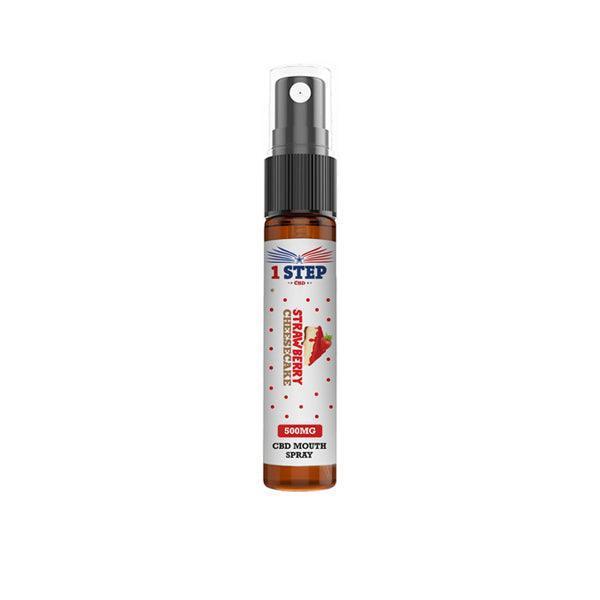 1 Step CBD 500mg CBD Mouth Spray 10ml (BUY 1 GET 1 FREE) - remedykartelcbd1stop