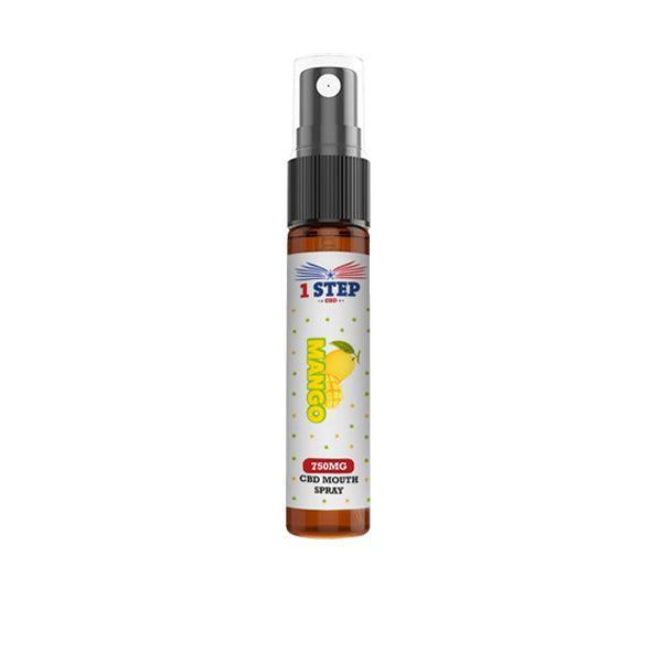 1 Step CBD 750mg CBD Mouth Spray 10ml (BUY 1 GET 1 FREE) - remedykartelcbd1stop