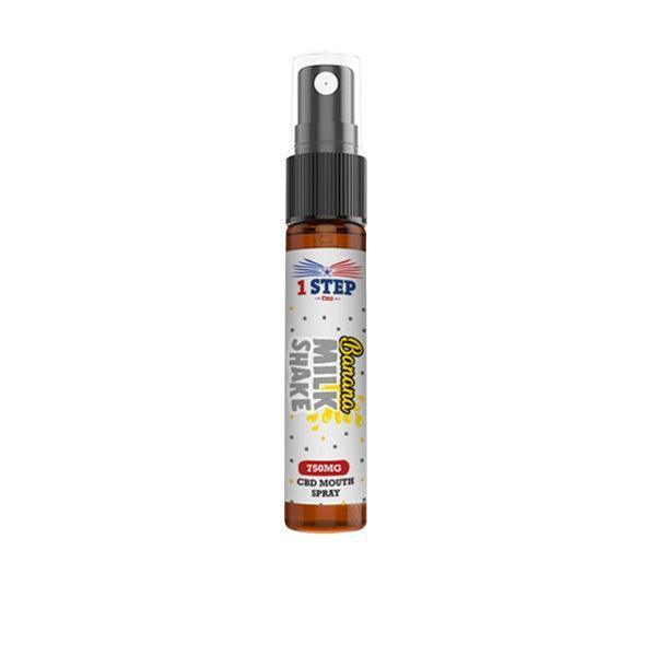 1 Step CBD 750mg CBD Mouth Spray 10ml (BUY 1 GET 1 FREE) - remedykartelcbd1stop