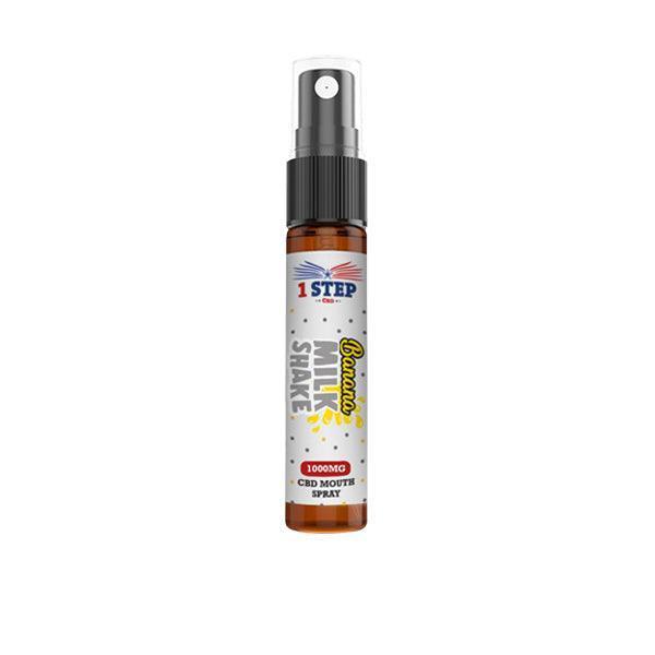 1 Step CBD 1000mg CBD Mouth Spray 10ml (BUY 1 GET 1 FREE) - remedykartelcbd1stop