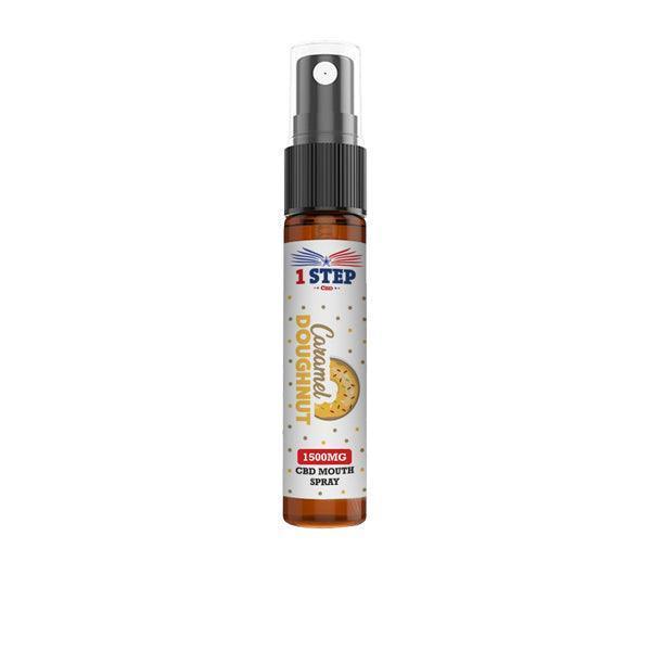 1 Step CBD 1500mg CBD Mouth Spray 10ml (BUY 1 GET 1 FREE) - remedykartelcbd1stop