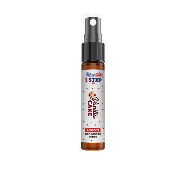 1 Step CBD 2000mg CBD Mouth Spray 10ml (BUY 1 GET 1 FREE) - remedykartelcbd1stop