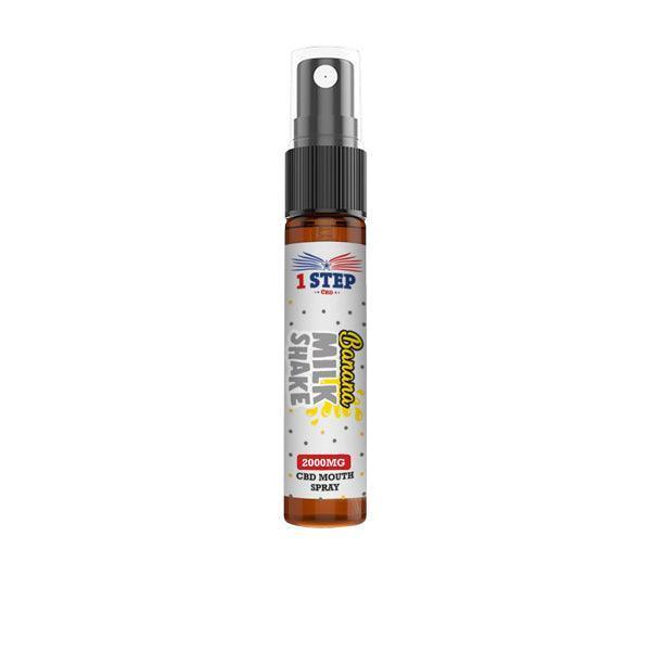 1 Step CBD 2000mg CBD Mouth Spray 10ml (BUY 1 GET 1 FREE) - remedykartelcbd1stop