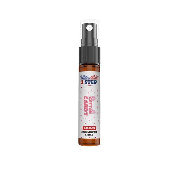 1 Step CBD 2000mg CBD Mouth Spray 10ml (BUY 1 GET 1 FREE) - remedykartelcbd1stop