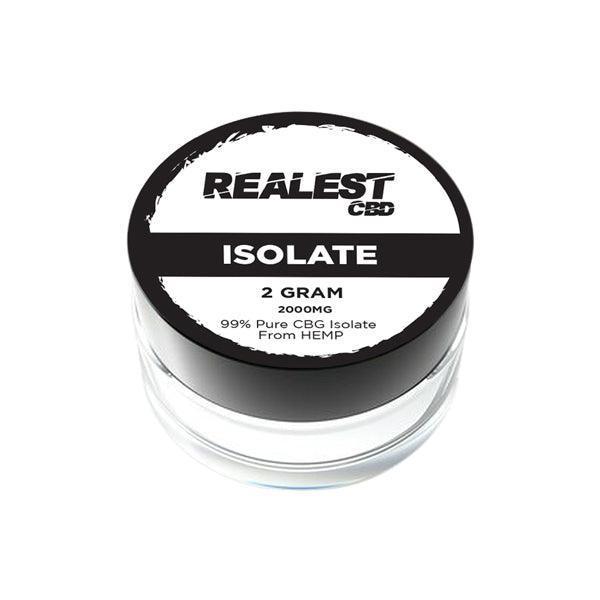Realest CBD 2000mg CBG Isolate (BUY 1 GET 1 FREE) - remedykartelcbd1stop