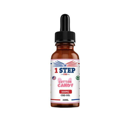 1 Step CBD 500mg CBD Flavoured Oil 30ml (BUY 1 GET 1 FREE) - remedykartelcbd1stop