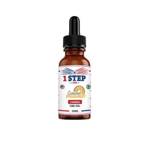 1 Step CBD 1000mg CBD Flavoured Oil 30ml (BUY 1 GET 1 FREE) - remedykartelcbd1stop