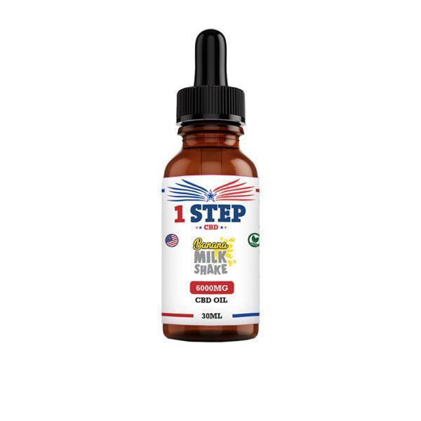 1 Step CBD 6000mg CBD Flavoured Oil 30ml (BUY 1 GET 1 FREE) - remedykartelcbd1stop
